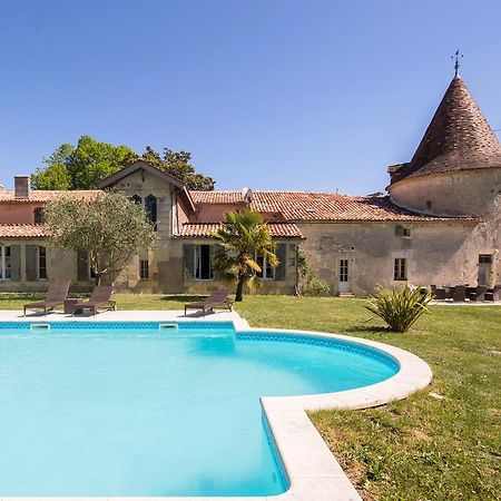 Bed and Breakfast Chateau De Puyrigaud Leoville Екстер'єр фото