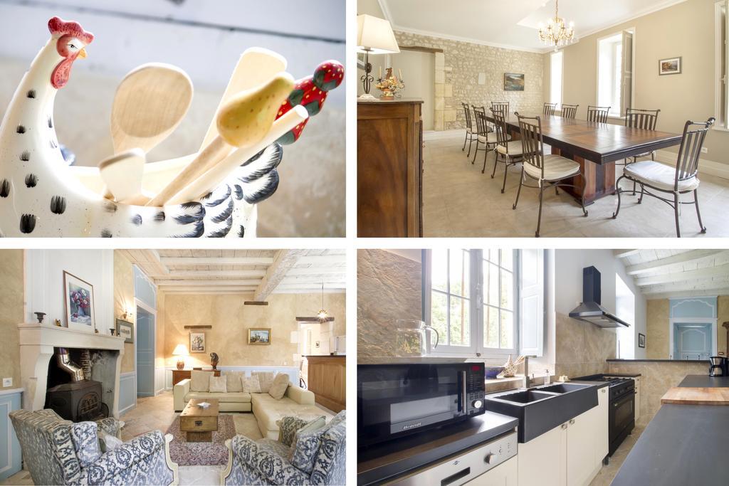 Bed and Breakfast Chateau De Puyrigaud Leoville Екстер'єр фото